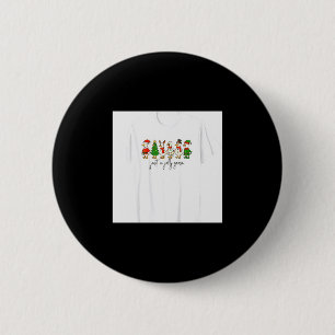 Just A Jolly Cute Goose Funny Merry Goosemas Chris Button