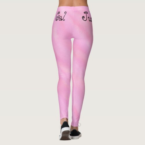 Just A Leggings Kinda Gal Watercolor Wash Legging