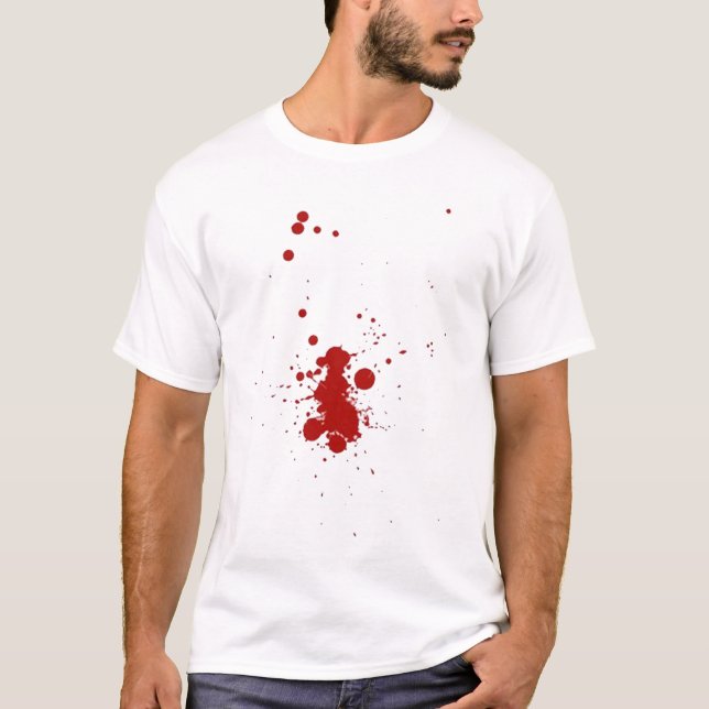 Just a little blood splatter T-Shirt (Front)