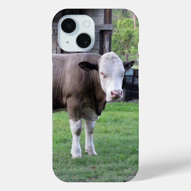 Just a Little Bull Phone Case (Back)