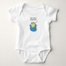Just a Little Dragon Nap Cute Sleeping Baby Dragon