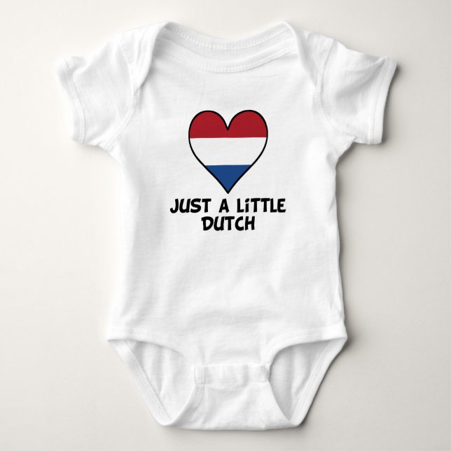 Just A Little Dutch Baby Bodysuit (Front)