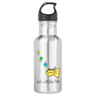Just a little fishy stainless steel water bottle