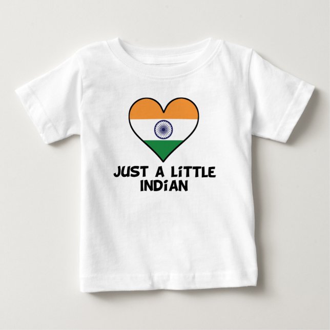 Just A Little Indian Baby T-Shirt (Front)