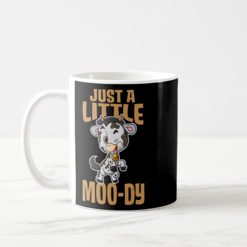Just A Little Moo Dy Cute Animal  Cow  2  Coffee Mug