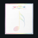 Just A Little Note Notepad<br><div class="desc">Just A Little Note Notepad</div>