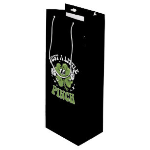 Just a Little Pinch Nurse St Patrick's Day Wine Gift Bag