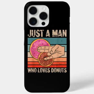 Just A Man Who Loves Donuts 2 In The Pinky 1 In T iPhone 15 Pro Max Case