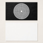 Just a Maze on Black (Front & Back)