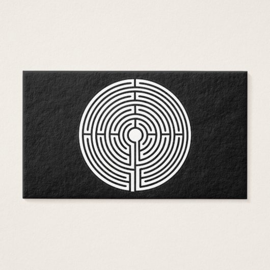 Just a Maze on Black (Front)