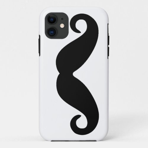 Just a Mustache iPhone 11 Case