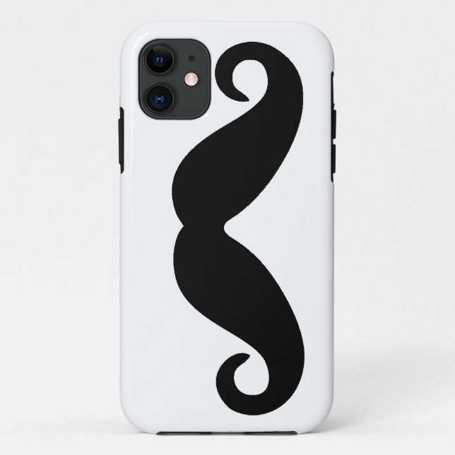 Just a Mustache Case-Mate iPhone Case (Back)