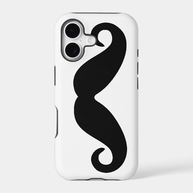 Just a Mustache Iphone Case (Back)