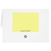 Just A Note! Cards (Back Horizontal)
