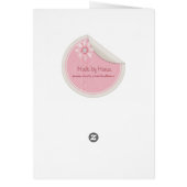 Just a note... cards (Back)