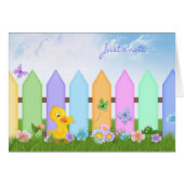 Just a Note Cards (Front Horizontal)