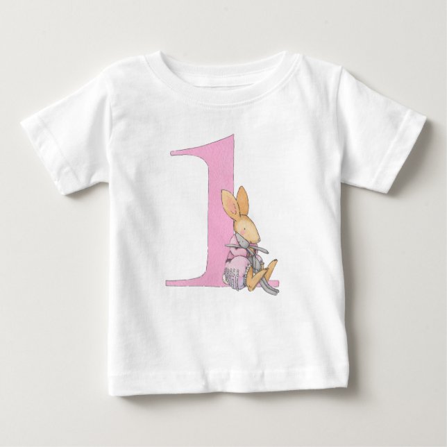 Just A Number 1 Baby T-Shirt (Front)