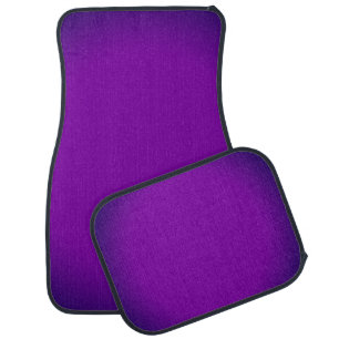 Just a pure purple tone car floor mat