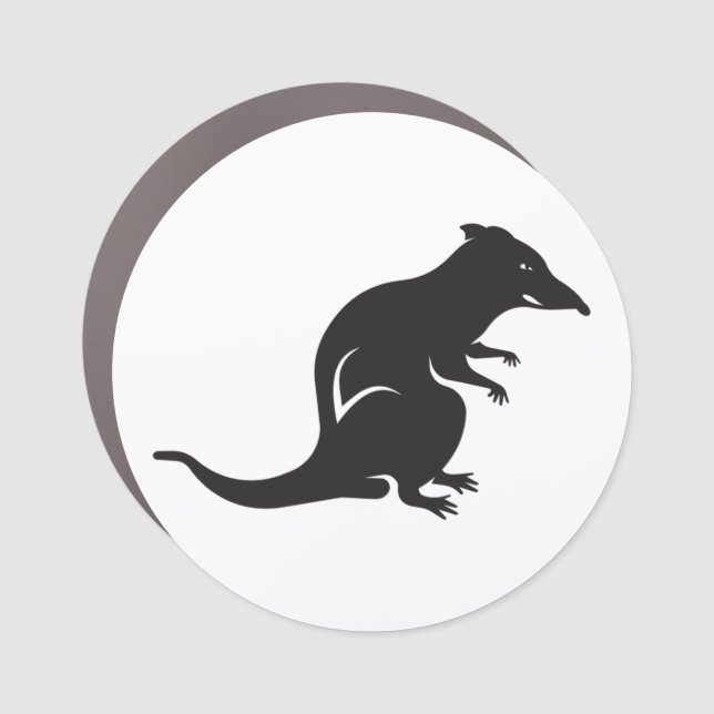 Just a Rat Car Magnet (Front)