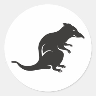 Just a Rat Classic Round Sticker