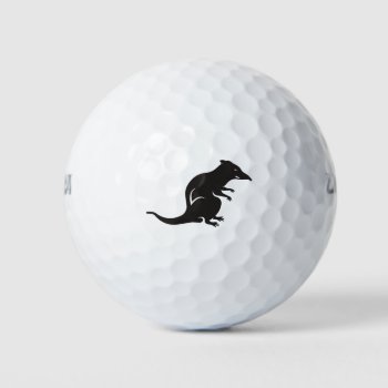 Just A Rat Golf Balls by GigaPacket at Zazzle