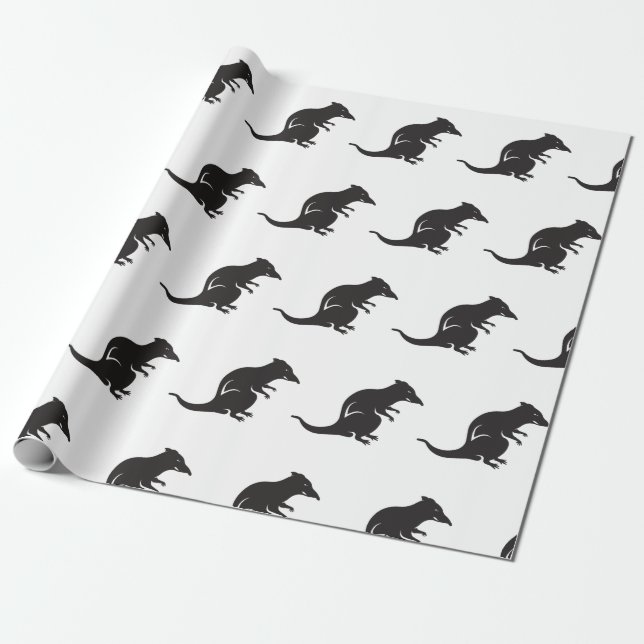 Just a Rat Wrapping Paper (Unrolled)