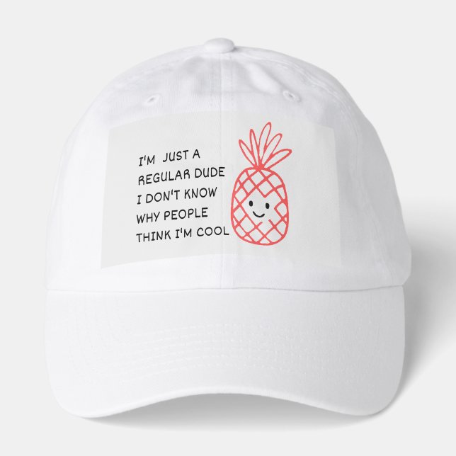 Just a Regular Dude Hat (Front)