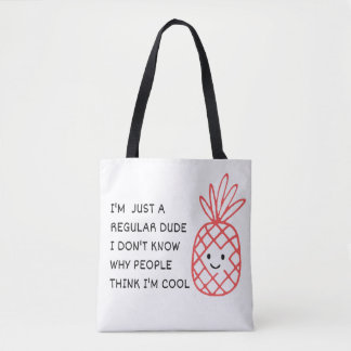 Just a Regular Dude Tote Bag