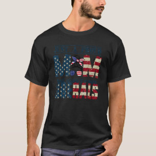 Just A Regular Mom Trying Not To Raise Liberals Re T-Shirt