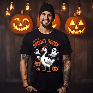 Just a Spooky Goose Dark & Creepy T-Shirt
