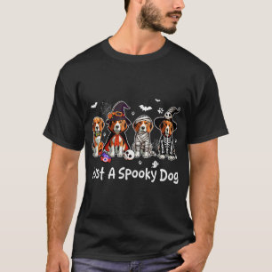 Just A Spooky Halloween Dog Group Beagles As T-Shirt