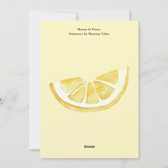 Just a squeeze older Birthday Invitation (Back)