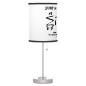 Just A Summation Math Equation Carl Gauss Formula Table Lamp (Left)