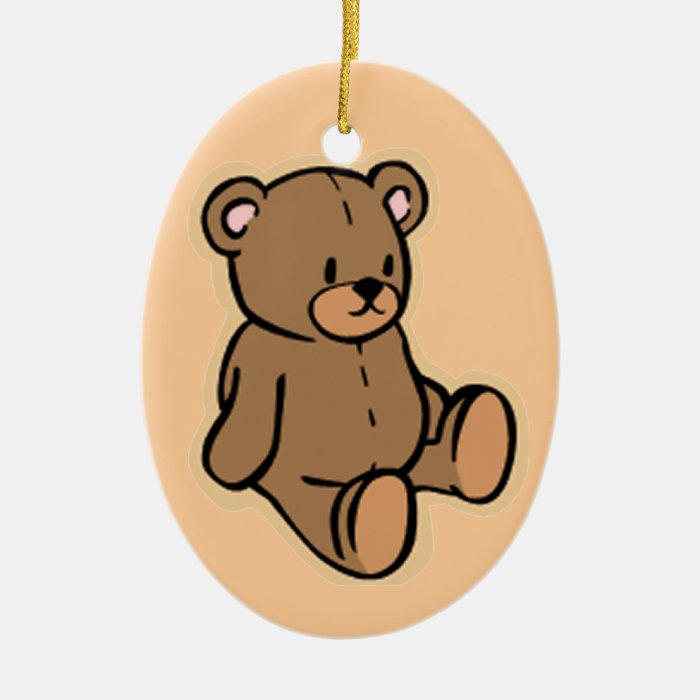 Just a Teddy Bear Christmas Ornaments