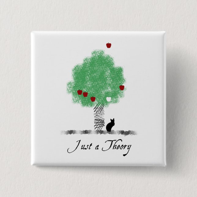 Just a Theory Pinback Button (Front)