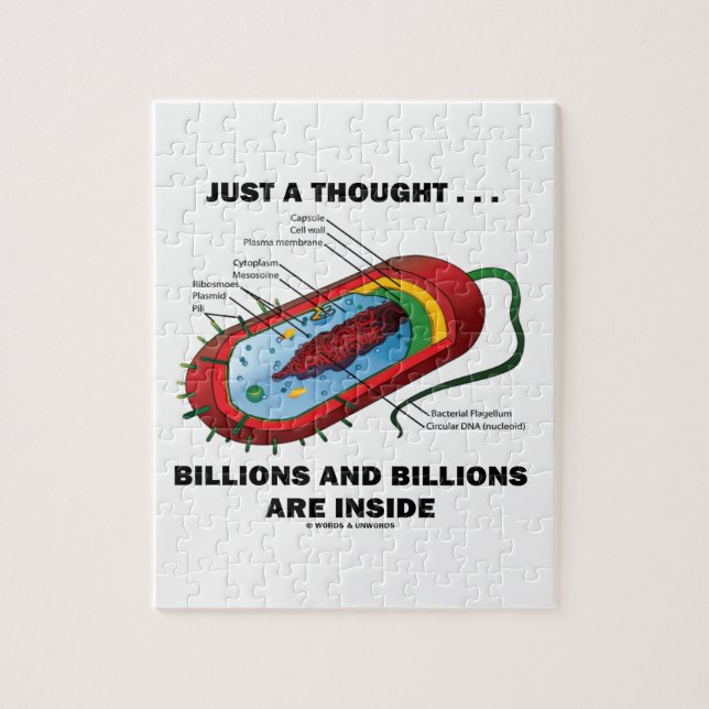 Just A Thought... Billions and Billions Inside Jigsaw Puzzle (Vertical)