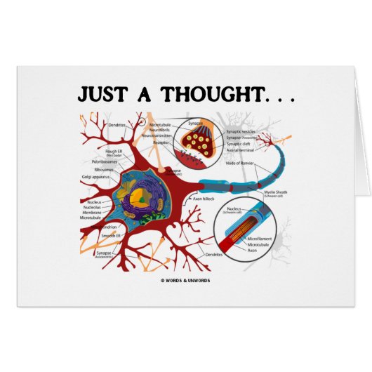 Just A Thought... (Neuron / Synapse) Cards (Front Horizontal)