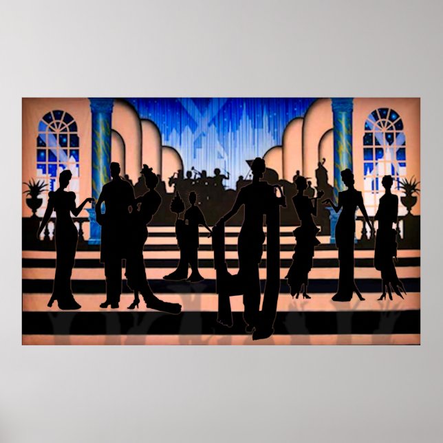 Just a Touch Of 1920’s Glamour Poster (Front)