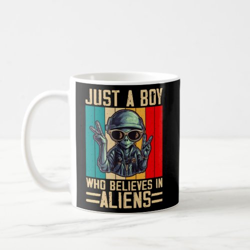 Just A Who Loves Aliens Alien Coffee Mug