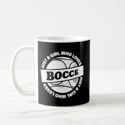 Just A Who Loves Bocce Ball With Jack Bocci Bocce Coffee Mug