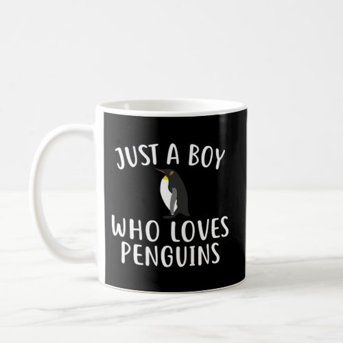Just A Who Loves Penguins Penguin Coffee Mug