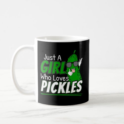 Just A Who Loves Pickles Coffee Mug