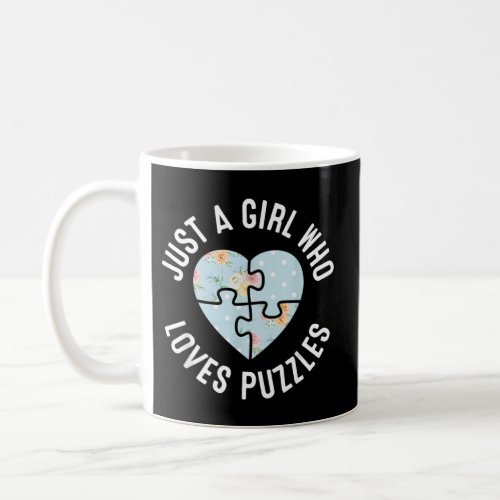 Just A Who Loves Puzzles Jigsaw Puzzless Coffee Mug