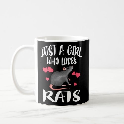 Just A Who Loves Rats Pet Owner Coffee Mug
