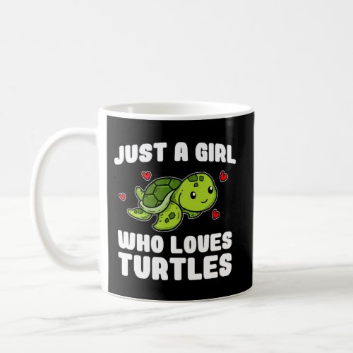 Just A Who Loves Turtles Sea Turtle Coffee Mug
