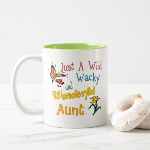 Just A Wild Wacky Wonderful Aunt Two_Tone Coffee Mug
