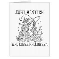 Just a Witch Who Loves Halloween
