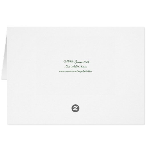 Just Add Amici Card (Back Horizontal)