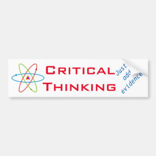 Just Add Evidence! Bumper Sticker