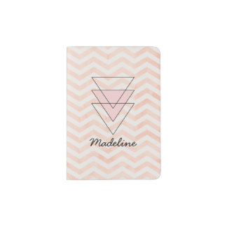 Just Add Your Name Personalized Chevron Passport Holder